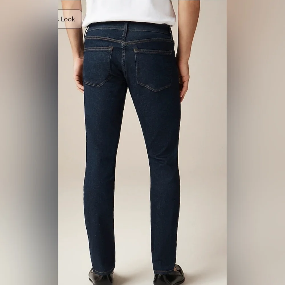 Nwt J. Crew 484 Mens Slim-fit Stretch Jean In Aged Indigo Wash 30x32 nwot